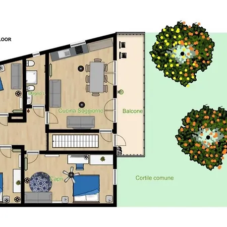 La Terrazza Family Holidays - Sorrento Coast סן אנג'לו