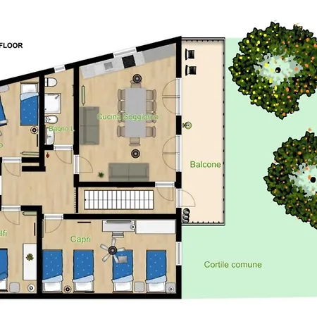 La Terrazza Family Holidays - Sorrento Coast בית נופש *